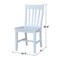 International Concepts Set of 2 Cafe Chairs, White C08-61P - alternate 5